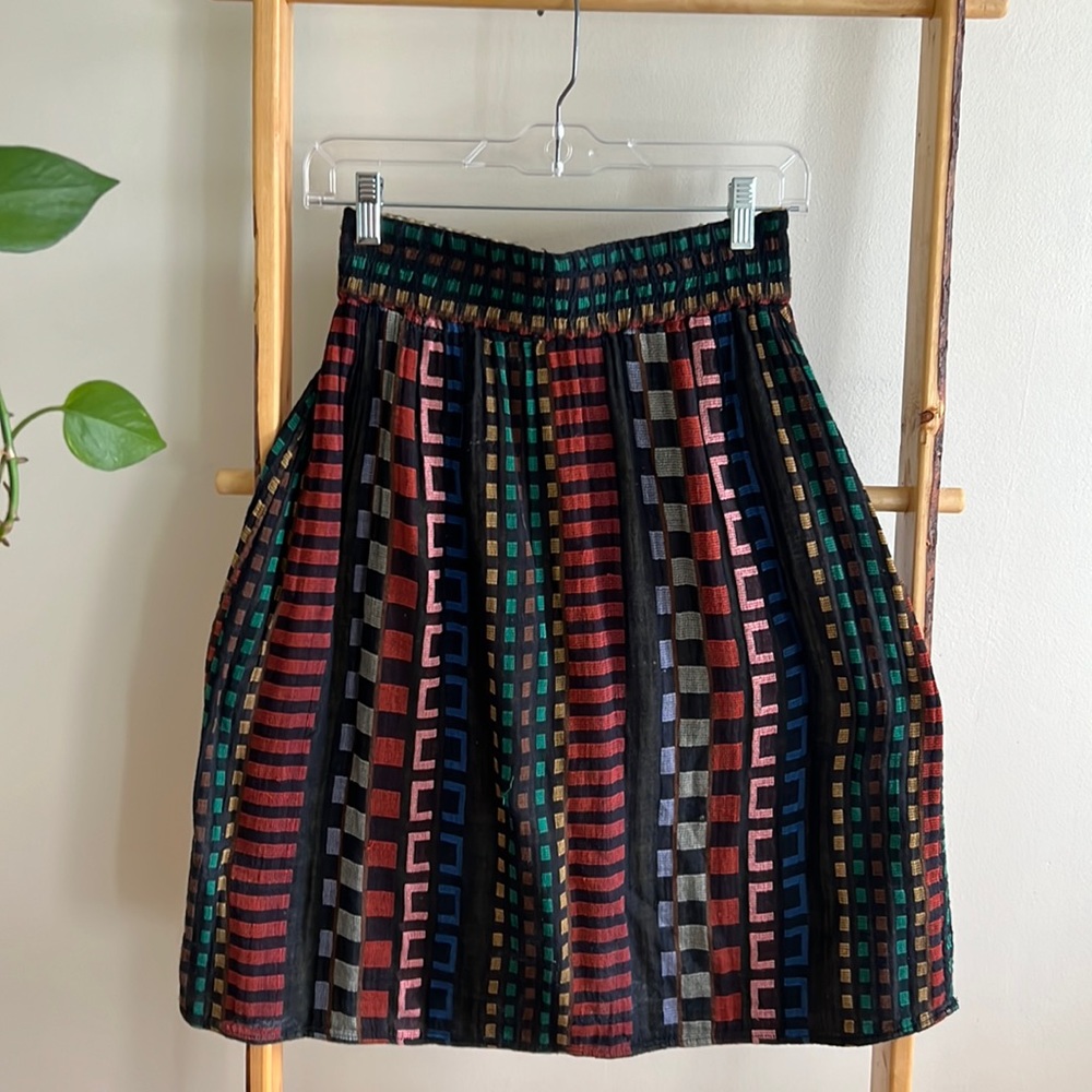 Ace and Jig mini Rara skirt in Fiesta reversible- size 10Y